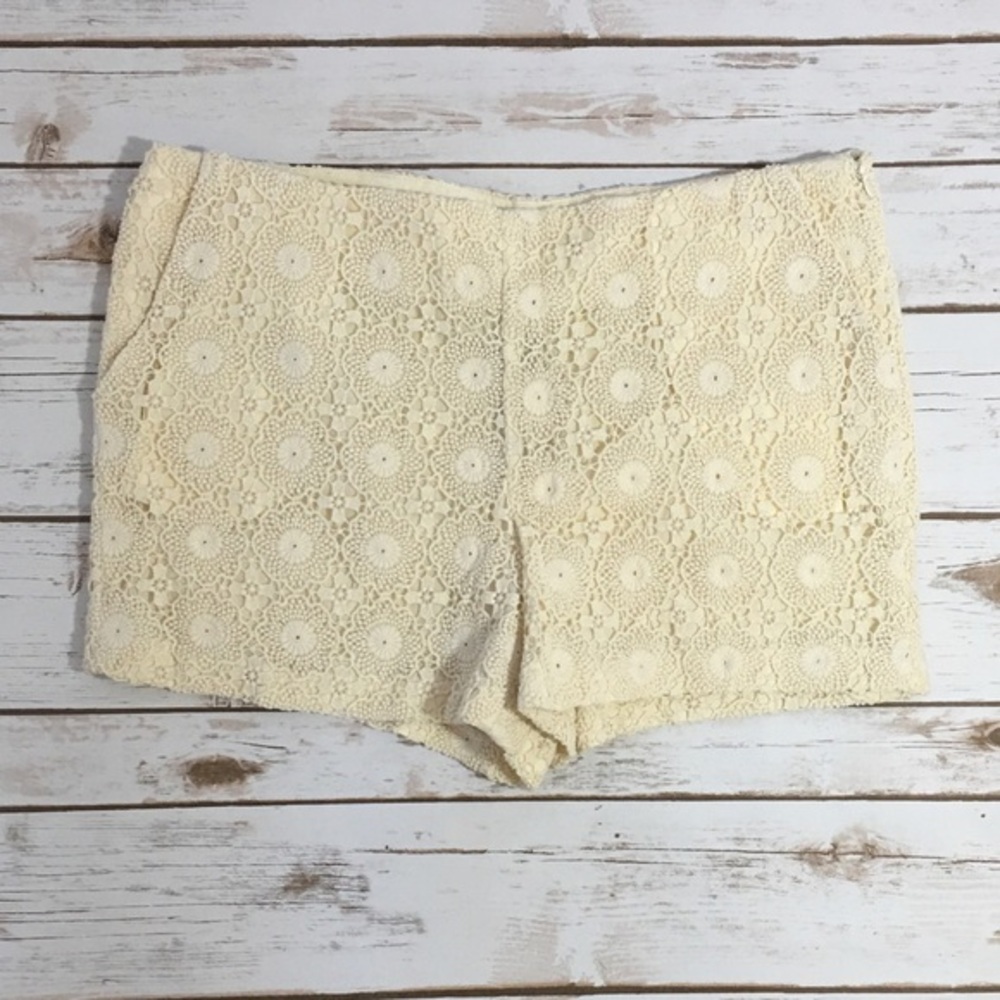 Lace Crochet Shorts